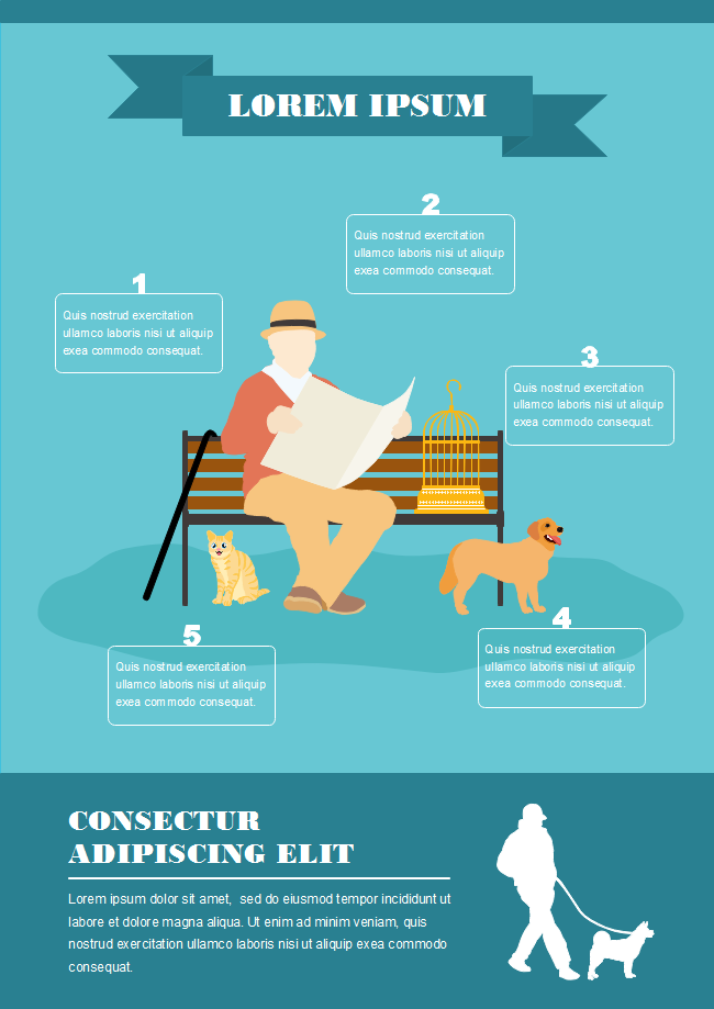 Elder People Life Flyer