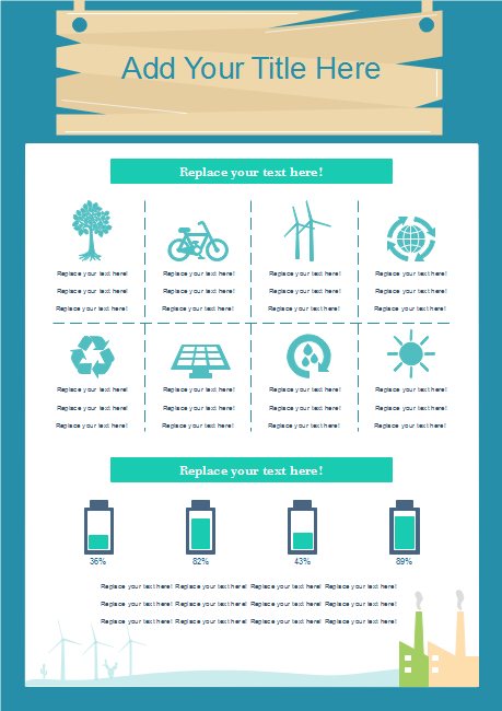 Infografik zum Thema Umweltschutz