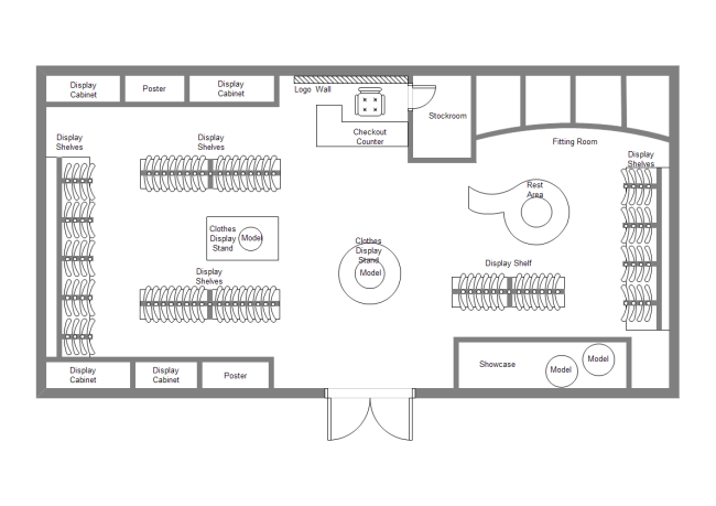 Fashion Shop Layout Free Fashion Shop Layout Templates