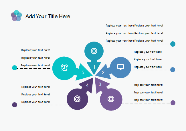 Flower Style Arrow Presentation