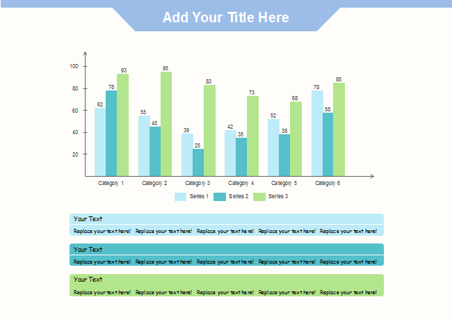 3 Column Chart Template