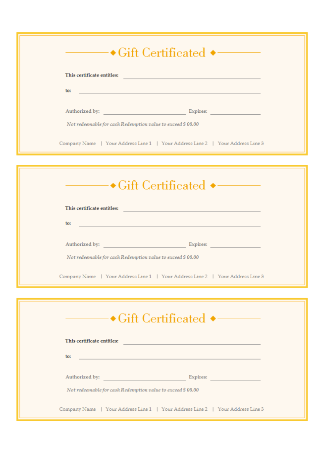 Gift Voucher