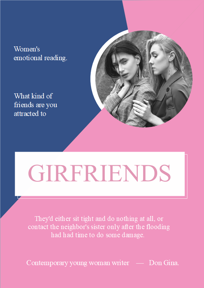 Girlfriends Novel Book Cover