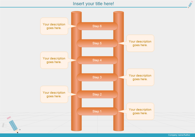 Growth Ladder Diagram | Free Growth Ladder Diagram Templates