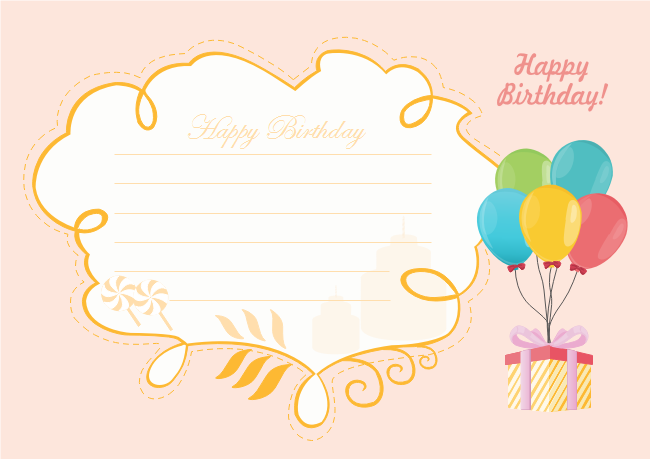 Happy Birthday Card