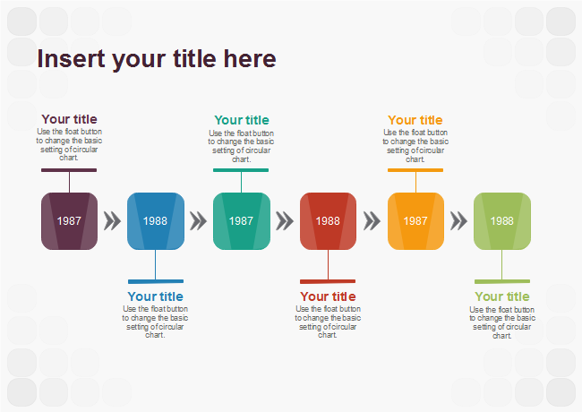 Editable Timeline Template Free