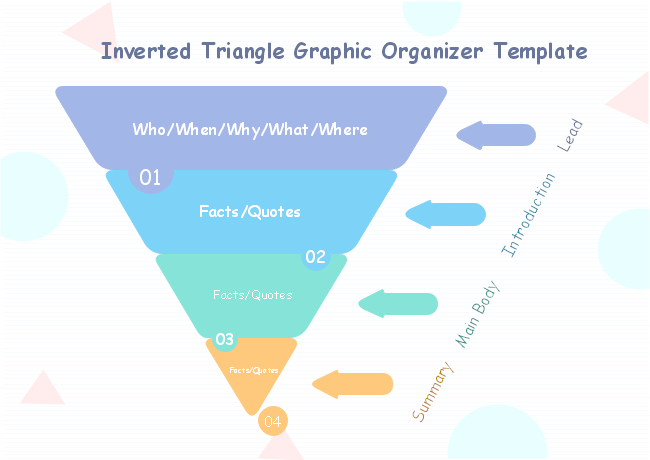 Inverted Org Chart Template