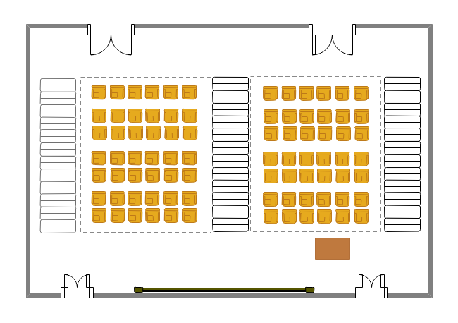 Lecture Hall Seating Plan