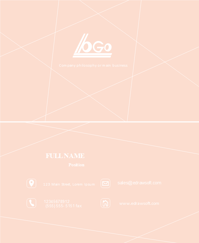 White Lines Business Card