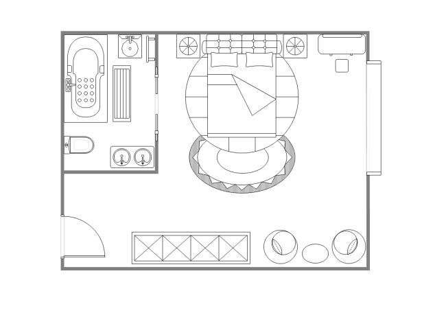 Master Bedroom Plan