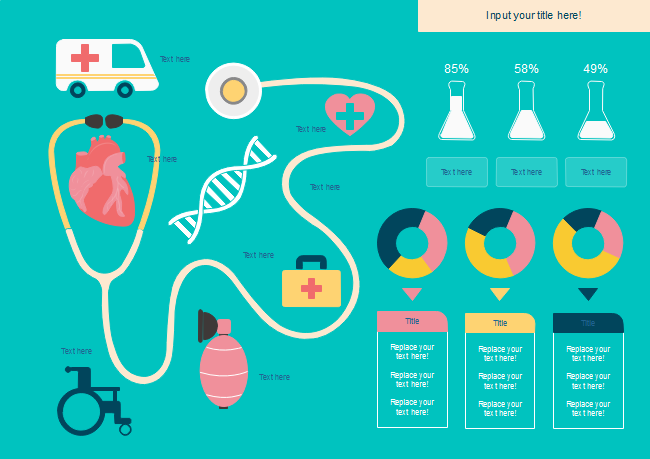 Infografica tecnologia medica