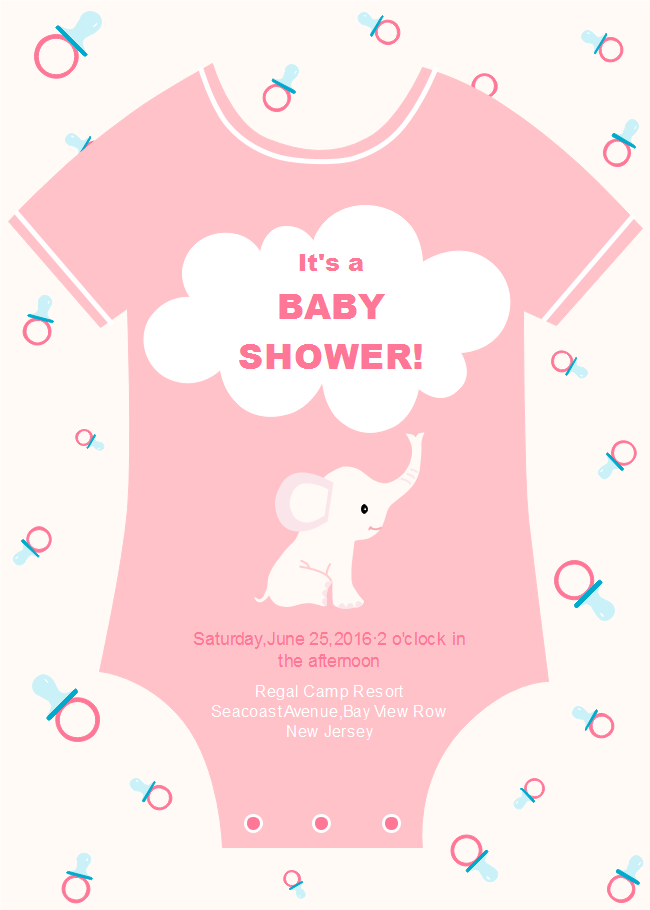 Onesie Baby Shower Invitation