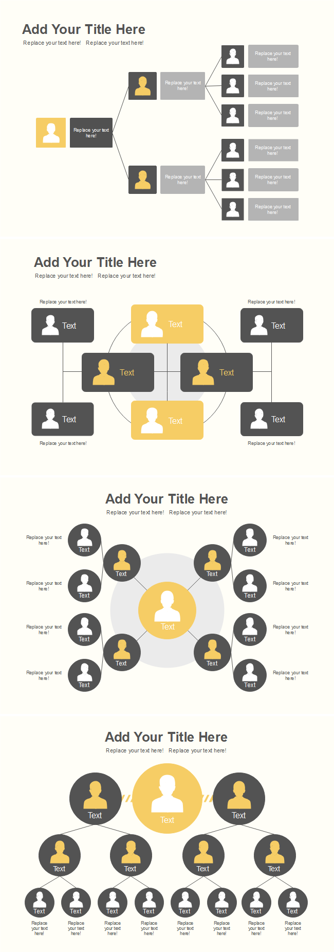 Creative Organizational Chart Template