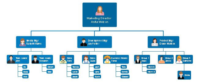 Organogram Sample Chart