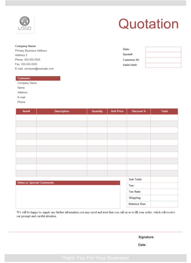 quotation-form-free-quotation-form-templates