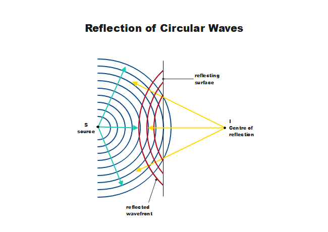 Reflection of Circular Waves