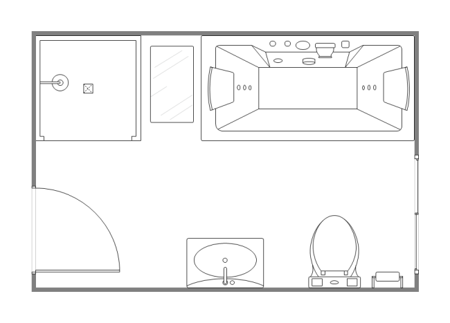 simple bathroom design | free simple bathroom design templates