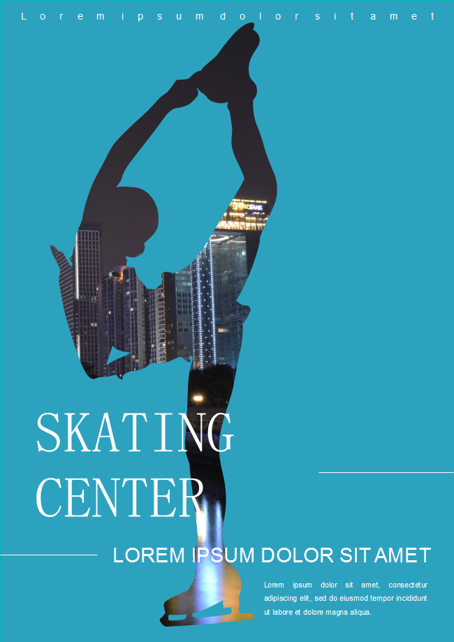 Skating Center Flyer