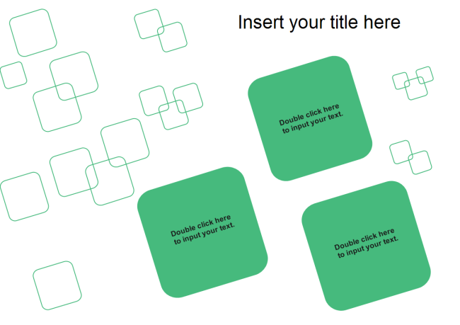 Slopping Squares Chart