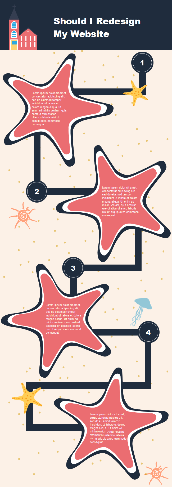 Stars Process Infographic