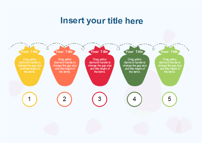 Strawberry Shape List Presentation