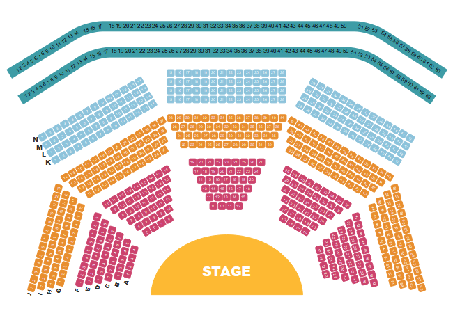 Disposizione posti in teatro