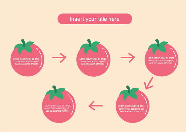 Tomatoes Sequence Chart Graphic Organizer