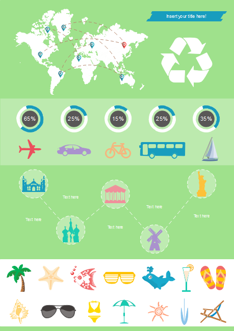 Tourism Survey Infographics Template