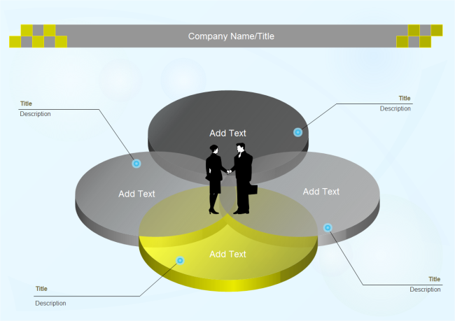 Diagrama de Venn 4 Circulos