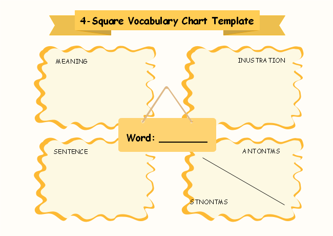 free-vocabulary-chart-template