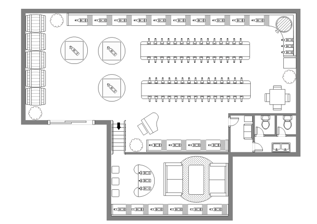 Wine Rack Elevation