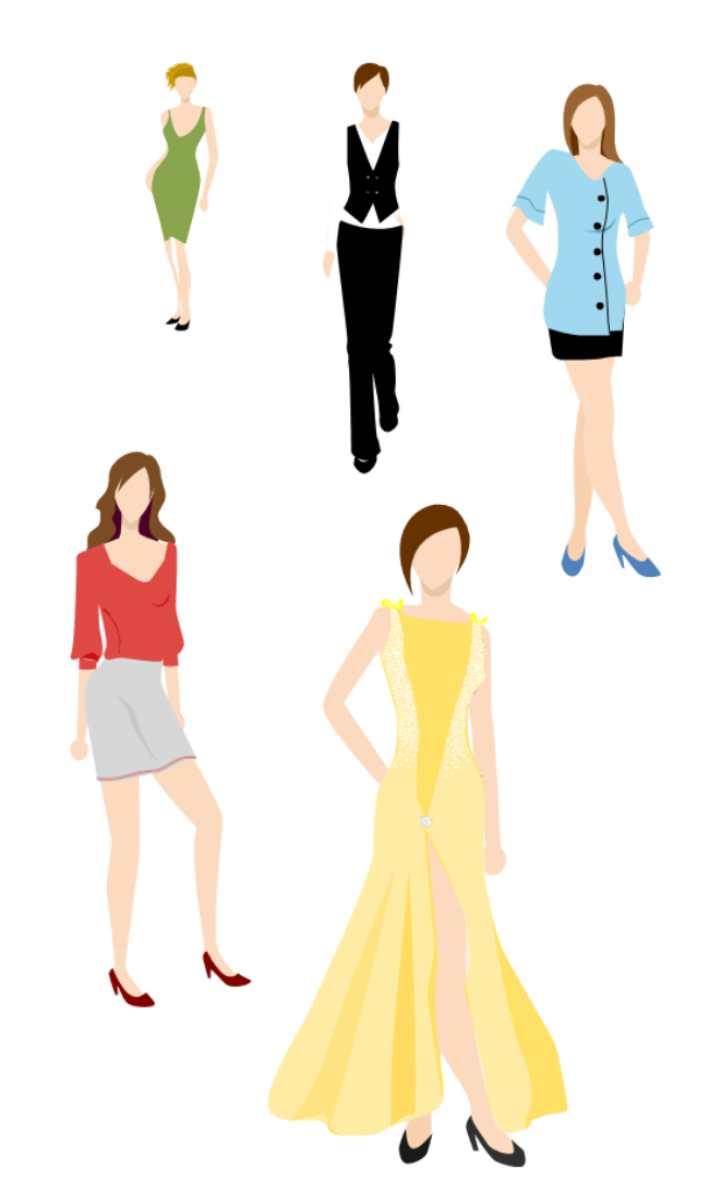 Women dress | free women dress templates.