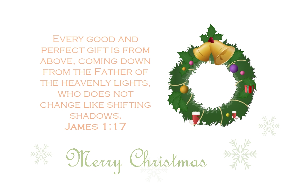 Bible Verse Christmas Card  Free Bible Verse Christmas 