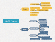 Agile PM Process Mind Map