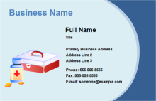 Orange Ruler Business Card