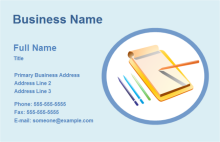 Yellow Line Business Card