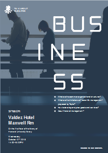 Business Lecture Poster
