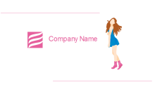 Clothing Industry Business Card Back