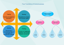 Diagrama de funciones de la consciencia