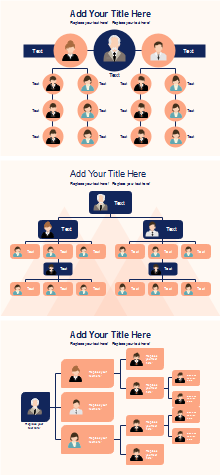 Creative Orange Org Chart