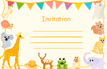 Lotus Invitation Card