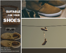 Fashion Shoes Photo Collage