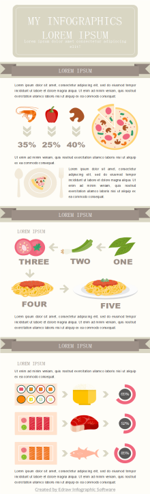 Food Cooking Infographic