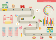 Transportation Layout Infographic