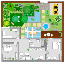Color Home Plan