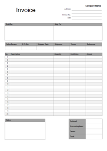 Personal Budget Form