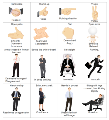 Gesture Significance Table