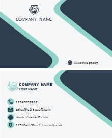 Coffee Cup Business Card