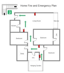 Simple Apartment Floor Plan