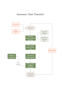 Insurance Claim Flowchart